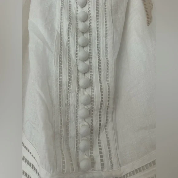 Zimmermann skirt with raffia belt - Picture 6 of 10